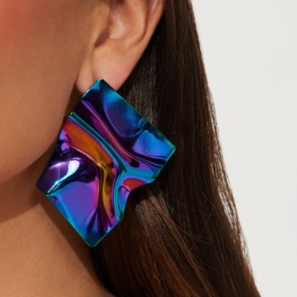 Midnight Blues Earrings - Blue/combo - OS